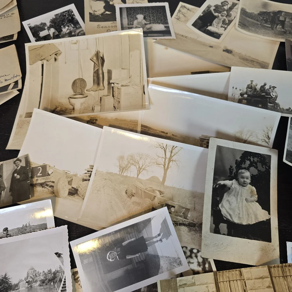 Vintage Black And White Photo Collection